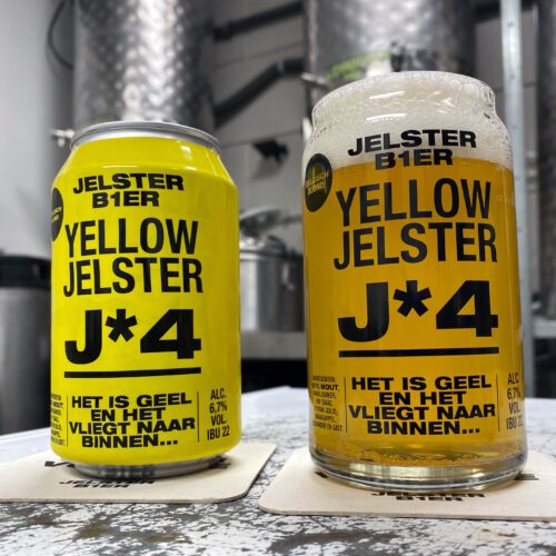 Yellow Jelster bierglas